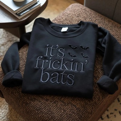 Embroidered Halloween Sweatshirt