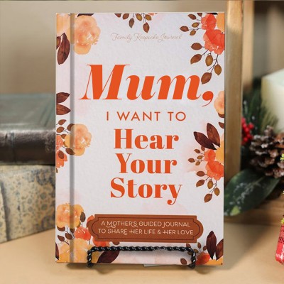 Custom Mum's Story Book A Mother's Guided Journal Memory Book for Mother's Day Gift
